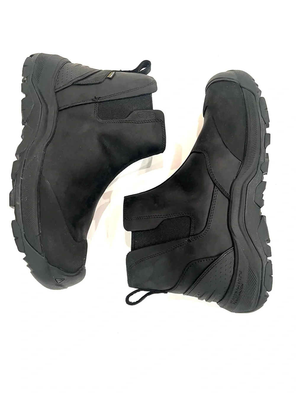 Keen Revel IV Chelsea Black Waterproof Keen Dry Warm Shellback Boots Mens 12 NEW
